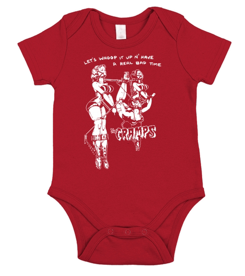 The Cramps, Real Bad Time Short Sleeve Baby One-Piece