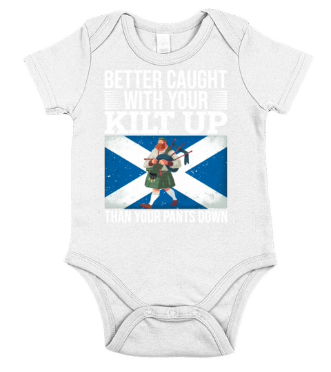 Traditional Kilt Wearing Quote For A Kilt Guy Short Sleeve Baby One-Piece
