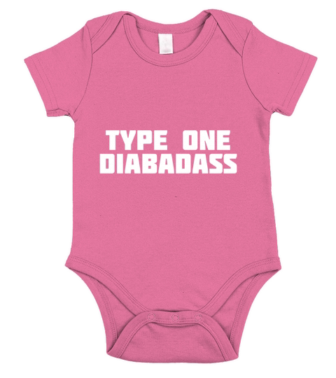 TYPE ONE DIABADASS Short Sleeve Baby One-Piece