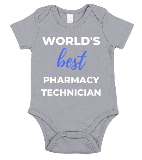 Worlds Best Pharmacy Technician Short Sleeve Baby One-Piece