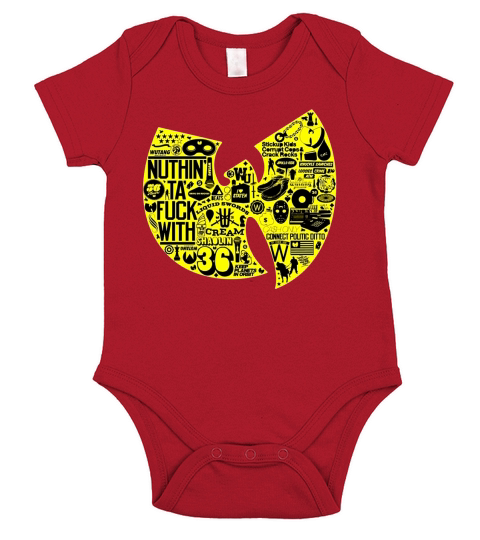 Wutang Fans Short Sleeve Baby One-Piece