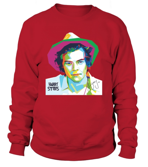 Colorful Harry Styles art autographed shirt Sweatshirt Unisex