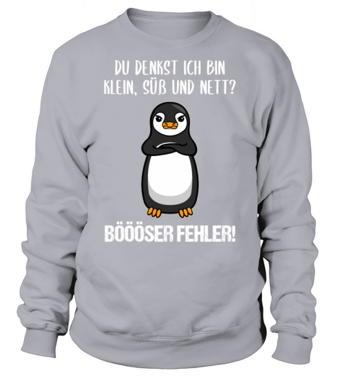 Penguin Small Sweet Nice Funny Quote Gift Sweatshirt Unisex