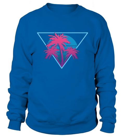Retro 80s Vaporwave Synthwave Aesthetic 1980s Style Gift Sweatshirt Unisex