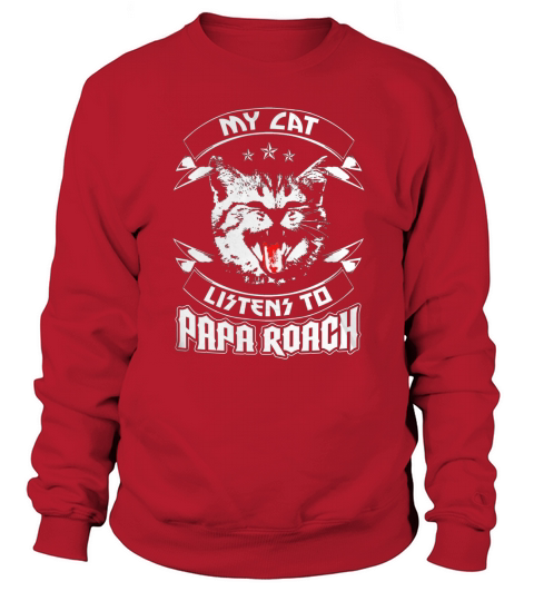 Rock Cat Papa Roach Shirt Rock Cat Papa Roach Tee Sweatshirt Unisex