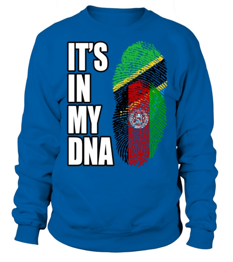 Tanzanian And Afghanistan Vintage Heritage DNA Fla Sweatshirt Unisex