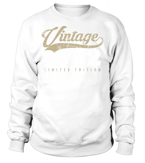 Vintage 1972 50th Birthday 50 Years Sweatshirt Unisex