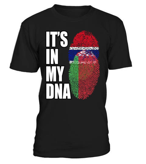 Gambian And Belarusian Mix Heritage DNA Flag T-Shirt Unisex