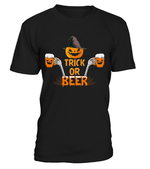 Trick or Beer Halloween T-Shirt Unisex