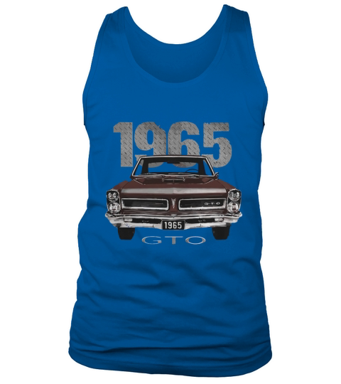 1965 GTO Car Vintage Tank Top Unisex