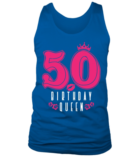 50th Birthday 50 Fifty Fiftieth Age Anniversary Tank Top Unisex