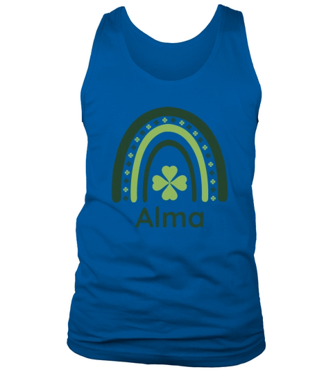 Alma Clover Boho Rainbow Tank Top Unisex