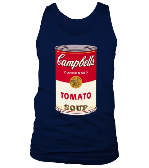 ANDY WARHOL CAMPBELLS SOUP CAN PHONE CASE Tank Top Unisex