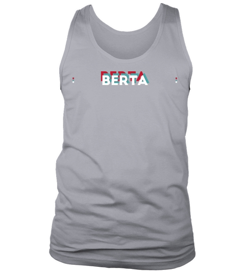 Berta Name - Funny Name Berta 80s theme Tank Top Unisex