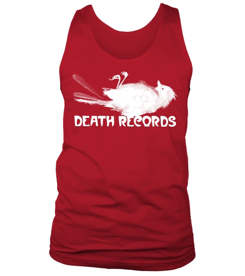 Death Records Tank Top Unisex