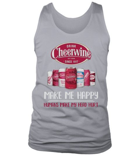 drink cheerwine make me happy Tank Top Unisex