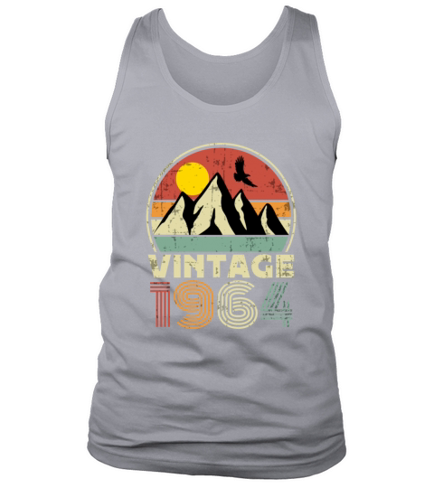 Funny Birthday Born in 1964 Limited Edition Tank Top Unisex