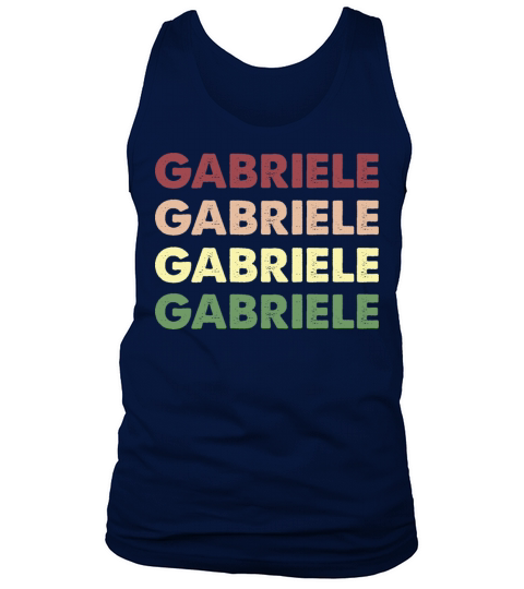 Gabriele Shirt - Funny Personalized Name Gabriele Tank Top Unisex
