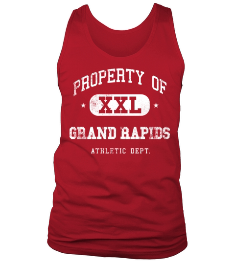 Grand Rapids XXL Property of Athletic Department Tank Top Unisex