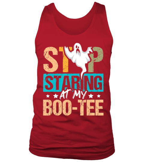 Halloween Fitness Costume Stop Staring At My Tank Top Unisex