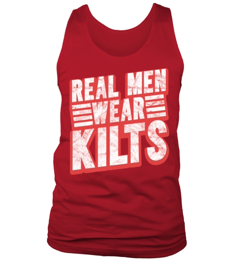 How To Wear The Kilt Design For A Tartan Kilt Guy Tank Top Unisex