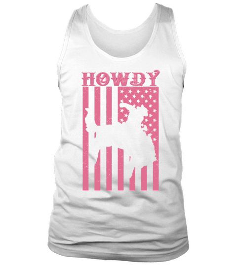 Howdy Rodeo Western Country Southern Cowgirl Tank Top Unisex