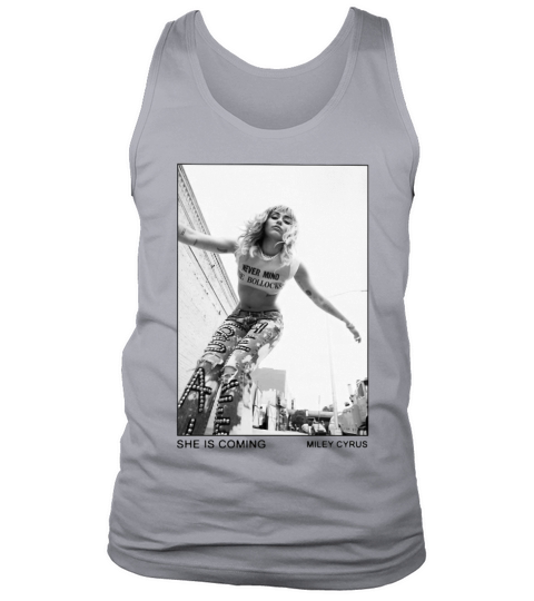 Miley Cyrus She Is Coming Pop Music Tank Top Unisex