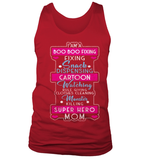 Mom Family Super Heroine Tank Top Unisex