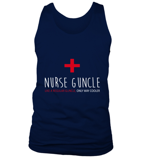 Nurse Guncle Shirt, Funny Cute Nursing Medical Gift Black  1 Youth LIMTED EDITION Tank Top Unisex