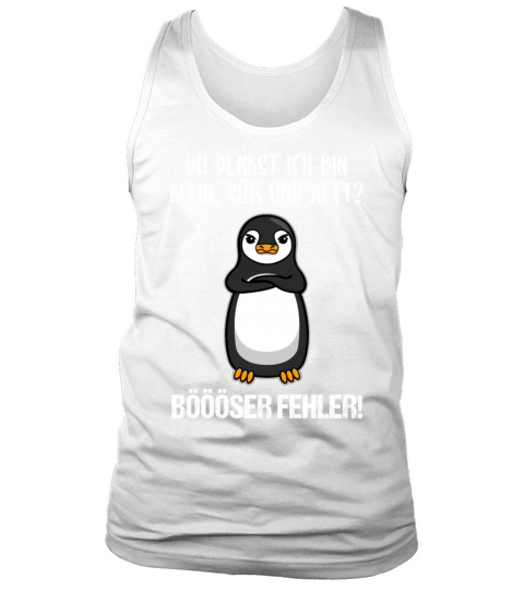 Penguin Small Sweet Nice Funny Quote Gift Tank Top Unisex
