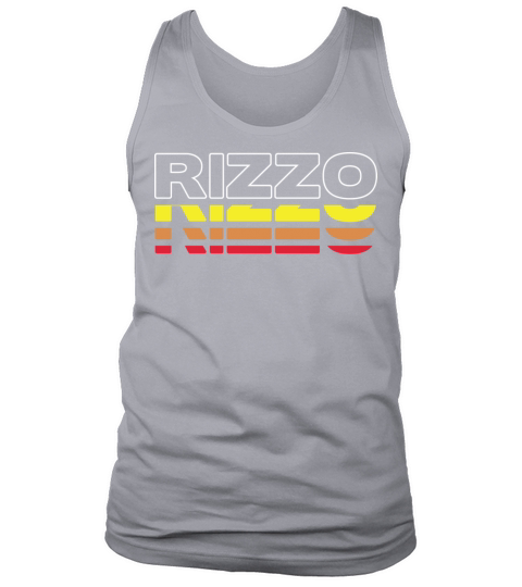 Rizzo First Name Funny Vintage Sunset Rizzo Tank Top Unisex