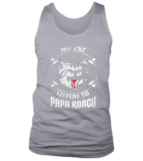 Rock Cat Papa Roach Shirt Rock Cat Papa Roach Tee Tank Top Unisex