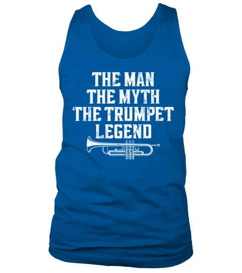 Trumpet Player Vintage The Man The Tank Top Unisex