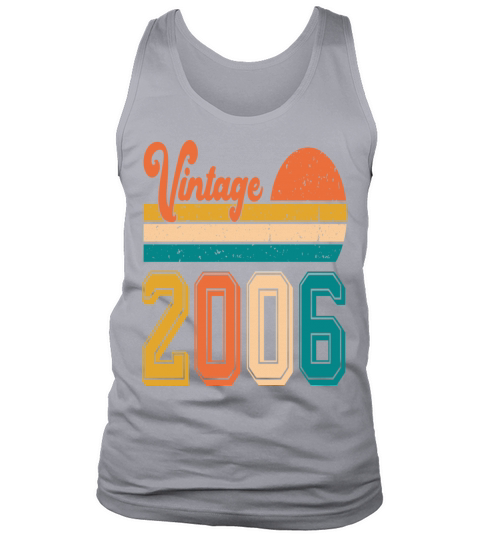 Vintage 2006 birthday gift Tank Top Unisex