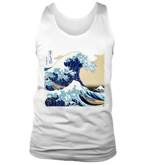 Vintage Kanagawa | The Great Wave T-Shirt | Japanese Art Tank Top Unisex