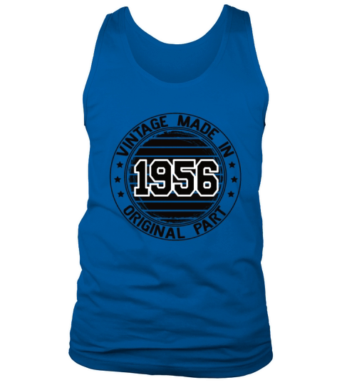 Vintage Made In 1956 Original Part Birthday 1956 Tank Top Unisex