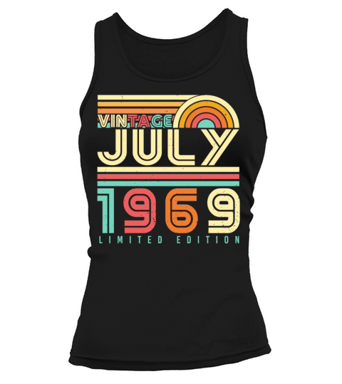 1969 In July Vintage Tank top Woman
