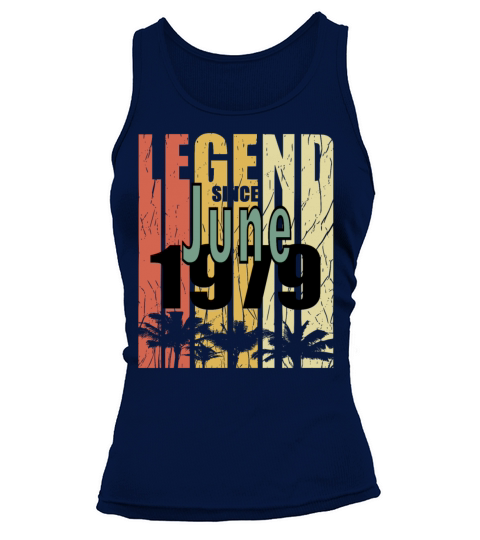 1979 vintage born in June gift Tank top Woman