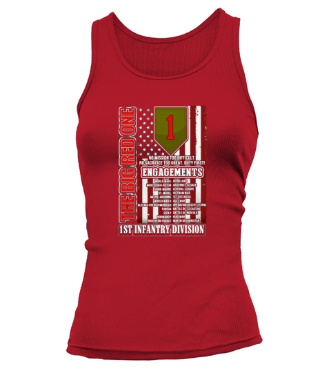 1st Infantry division - The big red one Tank top Woman