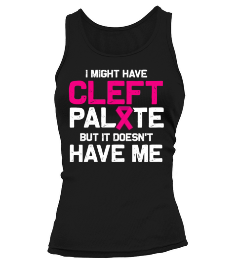 Cleft Palate Lip Fun Healthcare Strong Awareness Tank top Woman
