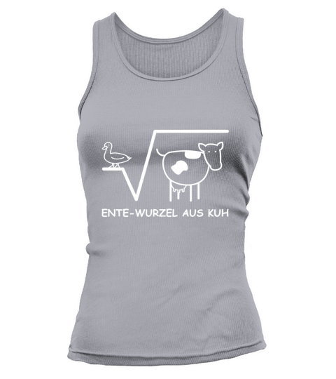 Ente Wurzel aus Kuh Mathe Tank top Woman