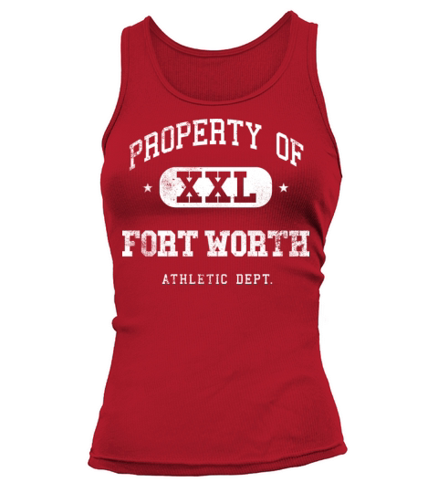 Fort Worth XXL Property of Athletic Department Tank top Woman