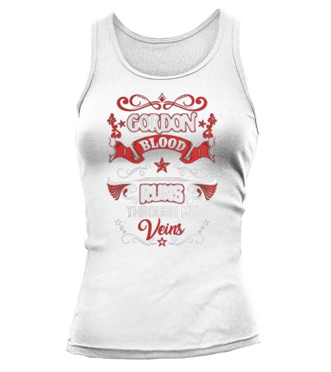 GORDON BLOOD RUNS THROUGH MY VEINS Tank top Woman
