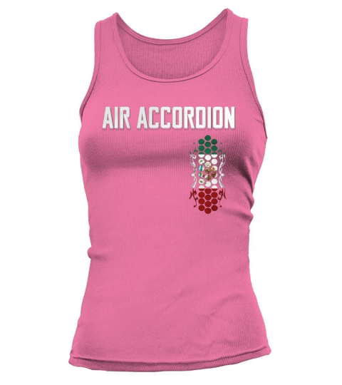 Mens Air Accordion Mexico Black TShirt from Accordion Mexico Tank top Woman