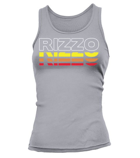 Rizzo First Name Funny Vintage Sunset Rizzo Tank top Woman