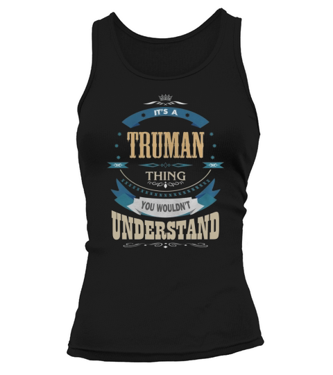TRUMAN, Its a TRUMAN thing Tank top Woman