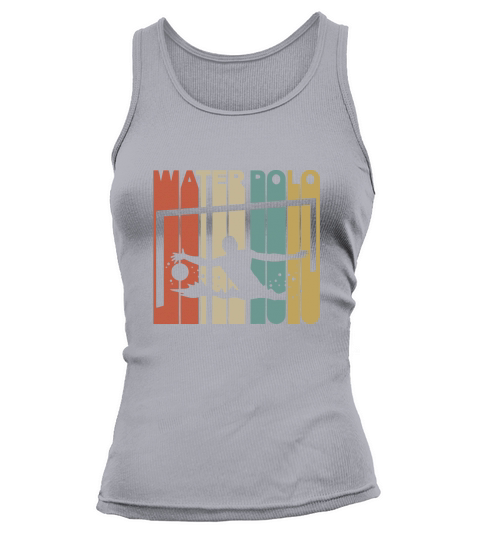 Vintage Style Water Polo Silhouette Tank top Woman