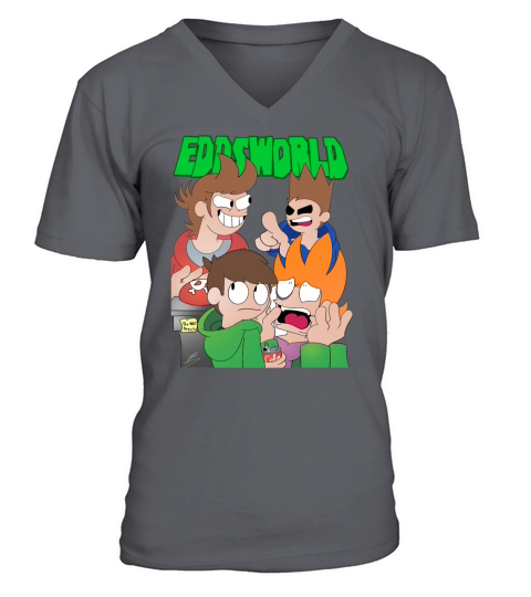 EDDSWORLD THE END EDD MATTTOM TORD DIDDLY DOO V-Neck T-shirt