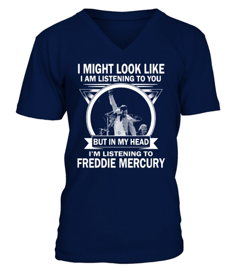 Freddie Mercury V-Neck T-shirt