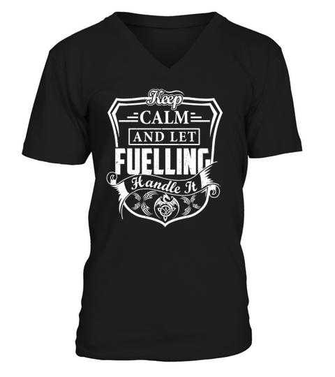 FUELLING Last Name, Surname Tshirt V-Neck T-shirt